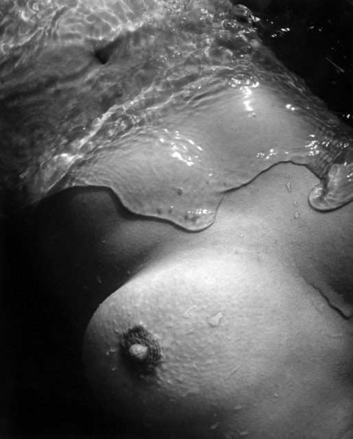 Lucien Clergue, Nu de la mer, Camargue, 1956